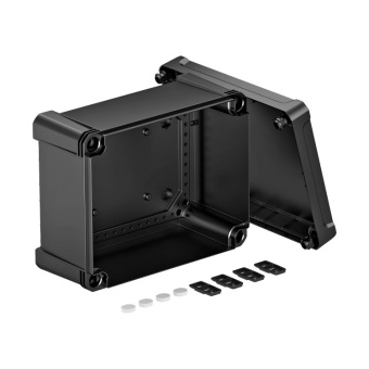 1Коробки распределительные распределительная коробка x16c, ip 67, 241x191x126 мм, черная, сплошная стенка | 2005610 | obo bettermann выгодная цена