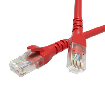 1Патч-корды патч-корд неэкранированный cat5e u/utp 4х2, lszh, красный, 10.0м | rn5euu4500rd | dkc выгодная цена