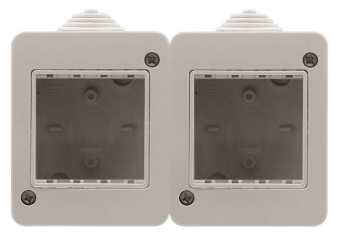 1Розетки, выключатели, звонки электрические abb zenit/stylo коробка ip40 для открытой установки на 4 модуля | n3292.1 | 2cla329210n1101 | abb выгодная цена