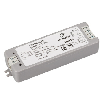 1Ленты светодиодные диммер smart-d1-dim (12-36v, 0/1-10v) | 023061 | arlight выгодная цена