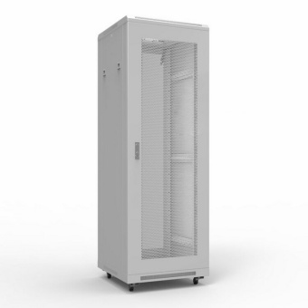 1Шкафы и стойки телекоммуникационные 19 19" напольный шкаф серии standart 47u 600х1000 мм, передняя и задняя дверь перфорация, ral 7035 (состоит из 3 частей) | 04-2330 | rexant выгодная цена