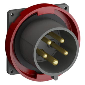 1Разъемы промышленные вилка с прямым фланцем easy&safe 432ebu6w,32a,3p+n+e,ip67,9ч|2cma101285r1000| abb выгодная цена