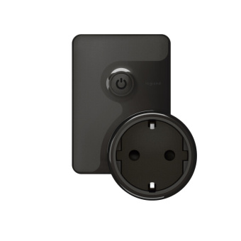 1Умный дом розетка умная мобильная с/з 16а 230в графит netatmo | 064840 | legrand выгодная цена