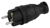 Разъемы каучуковые v8-b-ip44 эра вилка каучуковая з/з прямая 16a ip44 черная | б0044540 | эра выгодная цена