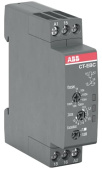 Реле реле времени ct-ebc.12 компактное (мигание при включ./отключ.) 24-240в ac, 24-48в dc (7 диапазонов времени 0,05с...100ч) 1пк | 1svr508150r0000 | abb выгодная цена