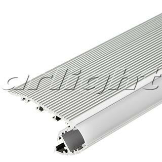 1Ленты светодиодные профиль с экраном alu-stair-2000 anod+frost (arlight, металл) | 014907 | arlight выгодная цена