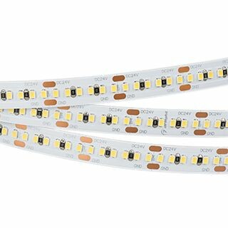 1Ленты светодиодные лента светодиодная rt2-3528-120-12v warm white (600 led) | 014378 | arlight выгодная цена