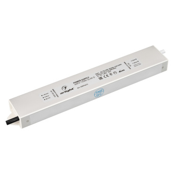 1Ленты светодиодные блок питания arpv-12080-slim-d (12v, 6.7a, 80w) (arlight, ip67 металл, 3 года) | 025744(1) | arlight выгодная цена