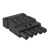 Розетки, выключатели, звонки электрические штекер 5-полюсный modul45connect (черный) (bt-s gst18i5p sw) | 6108072 | obo bettermann выгодная цена