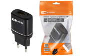 КОМПЬЮТЕРНЫЕ АКСЕССУАРЫ сетевое зарядное устройство, сзу 3, 2,1 а, 1 usb, черный, | sq1810-0011 | tdm выгодная цена