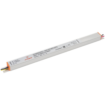 1Ленты светодиодные блок питания arv-24024-long-d (24v, 1a, 24w) (arlight, ip20 металл, 2 года) | 026420(1) | arlight выгодная цена