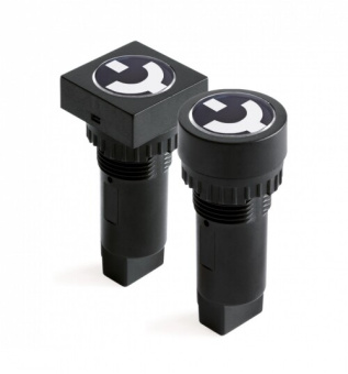 1Кнопки, светосигнальные лампы и кнопочные посты индикатор положения выключателя, винт. подкл., уст.размер 22/30, квад., жёлт., 230в, | ap4s23dy230 | dkc выгодная цена