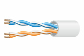 Кабель витая пара (UTP, FTP) utp 2 cat 5e 24 awg cu lszh нг(а)-hf (suprlan) выгодная цена