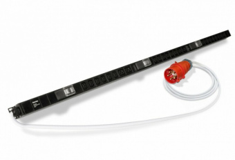 1Шкафы и стойки телекоммуникационные 19 she-18iec-6biec-3v-3pvr блок розеток, вертикальный, 3 блока по 6 розеток iec320 с13 + 2 розетки iec320 с19 + автомат. выключ | 396994 | hyperline выгодная цена