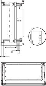 1Шкафы, боксы и аксессуары 19' рама 8u 400х600 | nsyvdm8uf | schneider electric выгодная цена