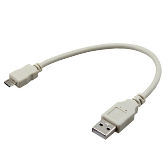 1КОМПЬЮТЕРНЫЕ АКСЕССУАРЫ кабель micro usb (male) штекер - usb-a (male) штекер, длина 0,2 метра, белый (pe пакет) | 18-1162 | rexant выгодная цена