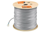 Кабель витая пара (UTP, FTP) кабель витая пара f/utp cat 6 4х2х23awg (305м) solid, пвх, серый | sq0107-0104 | tdm выгодная цена
