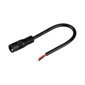 Ленты светодиодные коннектор выводной dc-mono-2pin-l150-f (jack 5.5, lock) (arlight, -) | 032854 | arlight выгодная цена