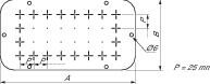 1Шкафы, боксы и аксессуары плата каб. ввода 545x130 s3d | nsytlf | schneider electric выгодная цена