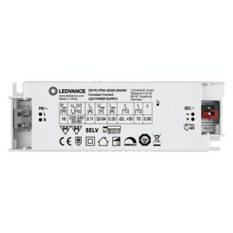 1Ленты светодиодные драйвер пост. тока, димм фаз.отсечкой dr pc-pfm-18/220-240/350 10x1 perfomance  | 4058075239838 | ledvance выгодная цена