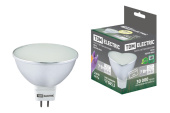 Лампы (источники света) лампа светодиодная led 7вт gu5.3 220в 3000к mr16 smd (с матовым стеклом) отражатель (рефлектор) | sq0340-0062 | tdm выгодная цена