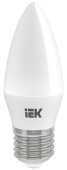 Лампы (источники света) лампа светодиодная led 7вт е27 220в 4000к c35 свеча | lle-c35-7-230-40-e27 | iek выгодная цена