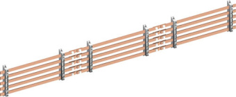 1Шкафы, боксы и аксессуары шины 20x5 мм ширина 3 | zx1054 | abb выгодная цена