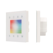 Ленты светодиодные панель sens sr-2831s-ac-rf-in white (220v,rgb,1зон | 018277 | arlight выгодная цена