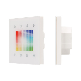 1Ленты светодиодные панель sens sr-2831s-ac-rf-in white (220v,rgb,1зон | 018277 | arlight выгодная цена