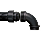 Металлорукав фитинг ar13/m16/c90/bl, 90°, ра66/ацеталь, черный, резьба m16, d13, 10 шт. в пачке | 7tca296000r2670 | abb выгодная цена