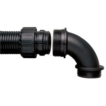 1Металлорукав фитинг ar13/m16/c90/bl, 90°, ра66/ацеталь, черный, резьба m16, d13, 10 шт. в пачке | 7tca296000r2670 | abb выгодная цена