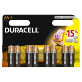 Элементы питания и аккумуляторы элемент питания duracell lr6-8bl basic | c0037387 | duracell выгодная цена