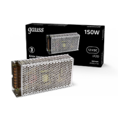 Ленты светодиодные блок питания для светодиодной ленты led strip ps 150w 12v ip20 | 202003150 | gauss выгодная цена