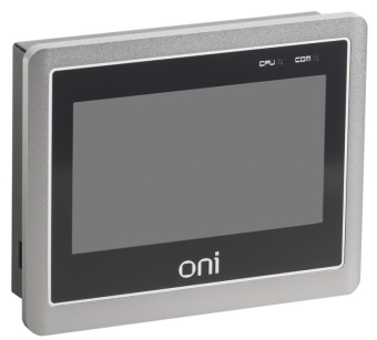 1Оборудование автоматизации панель оператора etg 4,3” серии oni | etg-cp-043 | oni выгодная цена