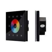 Ленты светодиодные панель sens sr-2820b-ac-rf-in black (220v,rgbw,1 зона) | 021037 | arlight выгодная цена