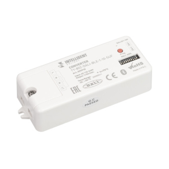 1Ленты светодиодные intelligent arlight конвертер ty-802-dali-ble-1-10-suf (230v, 10a, dali, 0-10v) (intelligent arlight, -) | 029910 | arlight выгодная цена