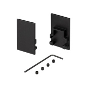 Ленты светодиодные заглушка sl-comfort-2542 black глухая (arlight, металл) | 031773 | arlight выгодная цена