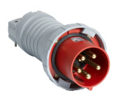 Разъемы промышленные вилка 63a. 3p+e. ip67 363 p6w | 2cma166786r1000 | abb выгодная цена