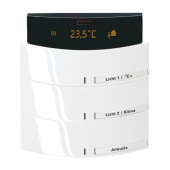 Розетки, выключатели, звонки электрические 6321/38-24g-500 сенсор 3/6-клавишный, терморегулятор, triton, цвет альпийскйи белый | 6320-0-0054 | 2cka006320a0054 | abb выгодная цена