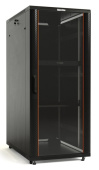 Шкафы и стойки телекоммуникационные 19 ttb-3766-dd-ral9004 шкаф напольный 19-дюймовый, 37u, 1833x600х600 мм (вхшхг) цвет черн.| 395995 | hyperline выгодная цена