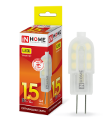 Лампы (источники света) лампа светодиодная led-jc-vc 1.5вт 12в g4 3000к 95лм | 4690612019772 | in home выгодная цена