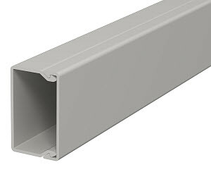1Кабельные каналы мини-канал wdk с крышкой 25x40x2000 мм (высота борта 26 мм, крышка 40 мм) пвх серый ral 7030 | 6026443 | obo bettermann выгодная цена