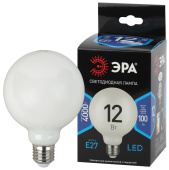 Лампы (источники света) лампа светодиодная f-led g95-12w-840-e27 opal (филамент, шар опал, 12вт, нетр, e27) | б0047037 | эра выгодная цена