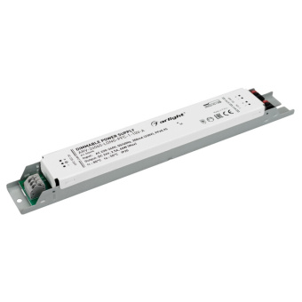 1Ленты светодиодные блок питания arv-24060-long-pfc-1-10v-a (24v, 2.5a, 60w) | 025478 | arlight выгодная цена