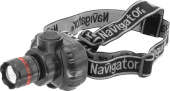 Фонари фонарь налобный npt-h03-3aaa 3 реж.,фокус, 1ledx1вт, блист. | 94950 | navigator выгодная цена
