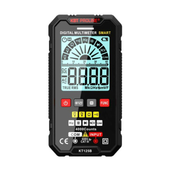 1Измерительное оборудование мультиметр цифровой smart с true rms kt 125в proline | 86325 | квт выгодная цена