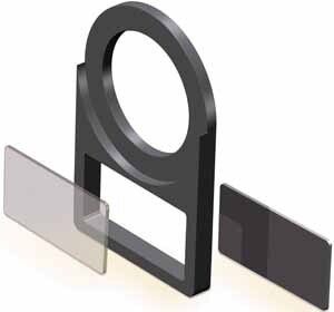 1Кнопки, светосигнальные лампы и кнопочные посты держатель марк. для светосигн. арматуры, ф22 м | 25106dek | dekraft выгодная цена