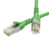 Патч-корды патч-корд экранированный cat5e f/utp 4х2, lszh, зелёный, 2.0м | rn5efu4520gn | dkc выгодная цена