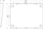Шкафы, боксы и аксессуары навес 1000x600 | nsysc1060 | schneider electric выгодная цена