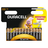 Элементы питания и аккумуляторы элемент питания duracell lr03-12bl basic | б0014520 | duracell выгодная цена